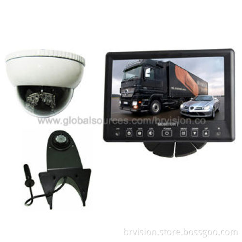 Touch Screen/High-quality 2/4-channel 7-inch Monitor Rear-view Camera, Special Housing